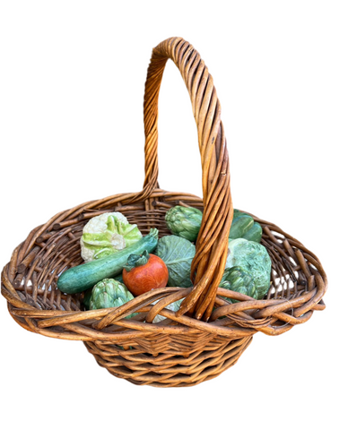 Italian Ceramic Life-Size Vegetables