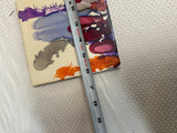 Vintage Colorful Splatter Art Tile Coaster