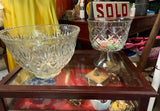 Pair of Crystal Decorative or Serving Bowls