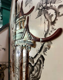 Round Asian Coromandel Screen