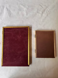 Trio of Folding Gold Picture Frames