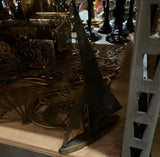 Vintage Brass Sailboat Sculpture