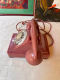 Salmon Colored Rotary Phone