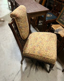 Hand Carved Wooden Antique Accent Chair