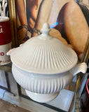 Large Ceramic Serving Bowl With Matching Lid