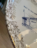 Decorative Post Office Platter