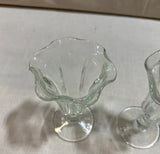 Pair of Ice Cream Sundae Style Glasses