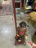 MCM Wooden Golfer Standing Floor Lamp
