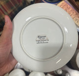 Vintage Golden Rhapsody Plate Set- 47 Pieces