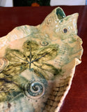 Asian Ceramic Hand Painted Fish Decorative Plate