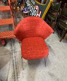 Vintage Red Coalesse Steelcase Abstract Chair