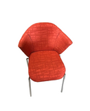 Vintage Red Coalesse Steelcase Abstract Chair