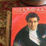 Placido Domingo "The Best of Domingo Popular and Classical" Vintage Vinyl