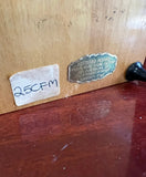 Small Wooden Jewelry Box With Floral Details