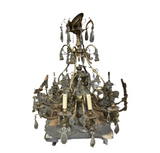 Grapes Pears Acanthus Leaf Large Italian Chandelier