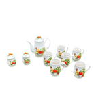 Ceramic Vegetable Tea Set- Set of 10
