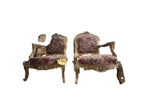 Pair of Project Chairs- Need Reupholstery