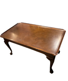Wooden Coffee Table With Extendable Trays