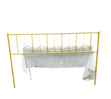 Gold Metal Queen Size Headboard