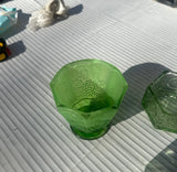 Instant Collection of Light Green Glass Vases- Set of 4