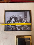 Trio of Simple Black and White Photos and Gold Frames