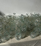 (Rentable Only) Collection of Miniature Glass Vases for Wedding, Party, or Photoshoot- Set of 78