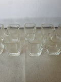 Collection of Minimalist Vintage Shot Glasses - Set of 12