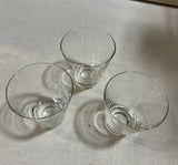 Trio of Simple Wide Rimmed Glasses