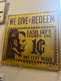 Antique Lincoln Metal Sign