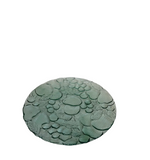 Glass Detailed Fruit Round Tray