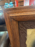 Large Print of Vintage Man in Wooden Frame