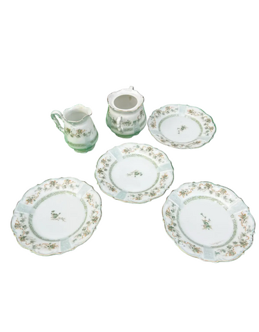 Vintage Silesia Germany Miniature China Set