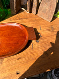 Long Wooden Teak Serving Tray