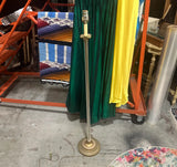 Brass Floor Lamp With Plastic Details