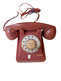 Salmon Colored Rotary Phone