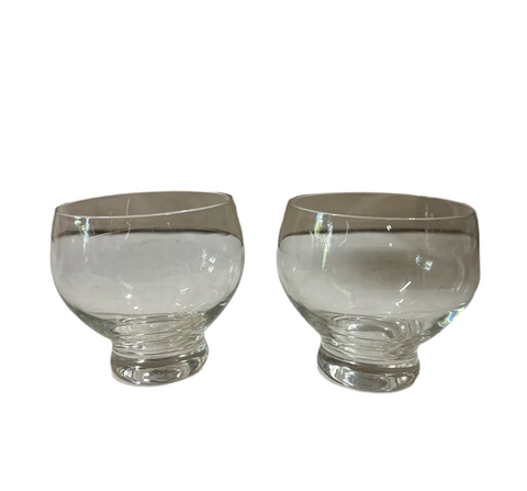Pair of Short Cocktail Glasses