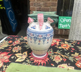 Ceramic Painted Portuguese Botijo/Vase