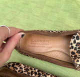 Pair of Leopard Print Ralph Lauren Loafers
