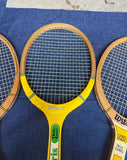 Trio of Vintage Chris Evert Wilson "Miss Chris" Tennis Rackets
