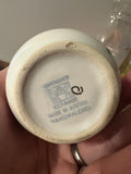 Small Austrian Ceramic Vase With Floral Details