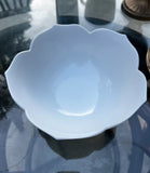 Vintage Ceramic White Lotus Bowl