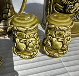 Ceramic Green Eagle Kitchen Set