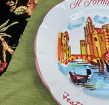 Ceramic Italian Painted Decorative Plate