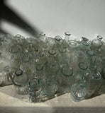 (Rentable Only) Collection of Miniature Glass Vases for Wedding, Party, or Photoshoot- Set of 78