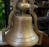 Solid Brass and Wooden Nautical Bell