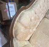 Vintage Extra Long Sofa, Amazing Bones/Needs Upholstery