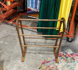 Natural Wood Simple Blanket Rack