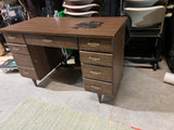 Vintage Mid Century Modern Wooden Desk