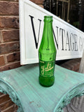 Vintage Mexican Yoli Green Glass Bottle