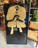 Vintage Framed Asian Kimono Art Piece